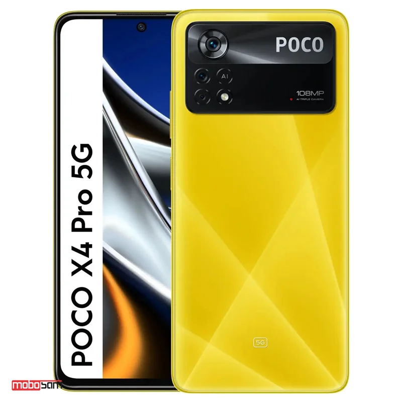 گوشی موبایل شیائومی مدل POCO X4 Pro 5G ظرفیت 128 گیگابایت با 6 گیگابایت رم