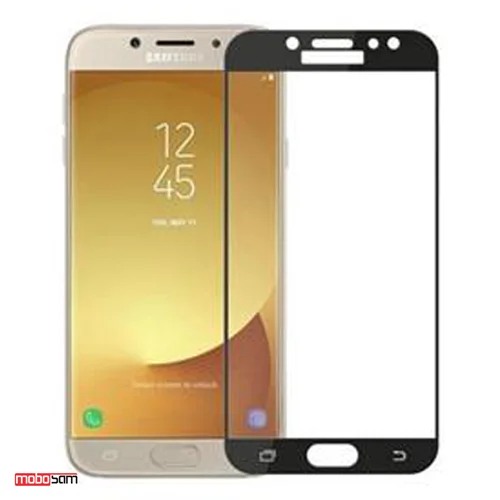 محافظ صفحه نمایش سرامیکی تمام صفحه 100D مناسب برای گوشی موبایل سامسونگ Galaxy J7 Pro