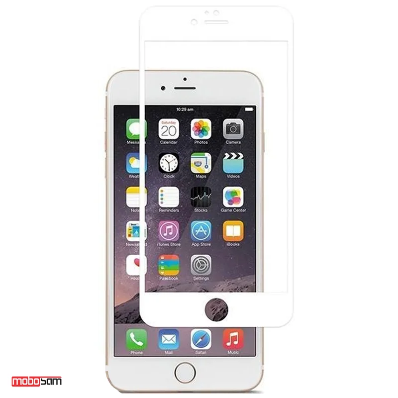 محافظ صفحه نمایش سرامیکی تمام صفحه 100D مناسب برای گوشی موبایل اپل iPhone 6/6s