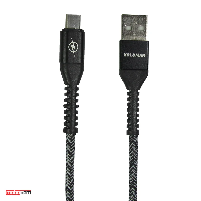 کابل تبدیل USB به microUSB کلومن مدل KD-42 طول 1.2 متر