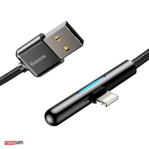 کابل تبدیل USB به Lightning بیسئوس مدل Iridescent Lamp CAL7C-A01 طول 1 متر